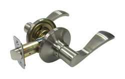 Faultless Naples Lever Satin Nickel Metal Passage Lever 3 Grade Right Handed