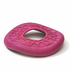 West Paw Zogoflex Air Pink Disc Synthetic Rubber Frisbee Medium