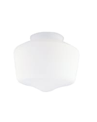 Westinghouse Schoolhouse White Glass Lamp Shade 1 pk