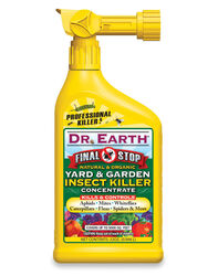 Dr. Earth Final Stop Yard & Garden Organic Liquid Insect Killer 32 oz