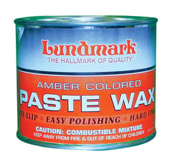 Lundmark Amber Colored Hand Rubbed Old World Paste Wax Liquid 16 oz