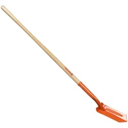 Corona Steel blade Wood Handle 4 in. W X 52 in. L Trenching Shovel