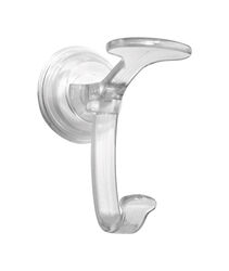 InterDesign Power Lock Clear Plastic Spa Hook