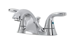 American Standard Cadet Cadet Chrome Two Handle Lavatory Faucet 4 in.