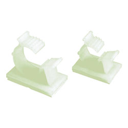 Gardner Bender 0.75 in. L White Plastic Kwik Clip