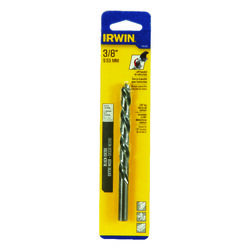 Irwin 3/8 in. S X 5-7/8 in. L High Speed Steel Left Hand Drill Bit 1 pc