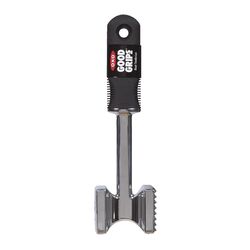 OXO Good Grips 2 in. W X 9 in. L Silver/Black Aluminum Meat Tenderizer