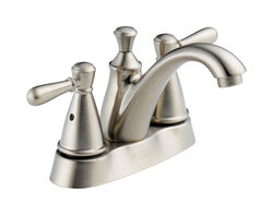 Peerless Apex Brushed Nickel Two Handle Lavatory Faucet 4 in.