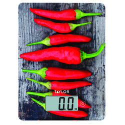 Taylor Multicolored Digital Kitchen Scale 11 lb