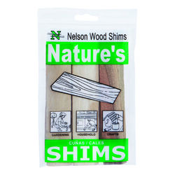 Nelson Wood Shim 1.5 in. W X 6 in. L Wood Shim 9 pk