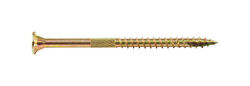 Screw Products No. 9 S X 2-3/4 in. L Star Yellow Zinc-Plated Wood Screws 1 lb lb 87 pk