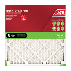 Ace 16 in. W X 16 in. H X 1 in. D Cotton 8 MERV Pleated Air Filter