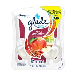 Glade1 Apple Cinnamon Scent Air Freshener Refill 1.34 oz Liquid