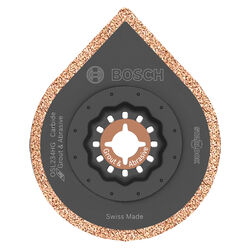 Bosch Starlock 2-1/2 in. S X 4 in. L Carbide Grout Removal Blade 1 pk