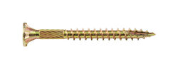 Screw Products No. 8 S X 1-3/4 in. L Star Yellow Zinc-Plated Wood Screws 5 lb lb 830 pk