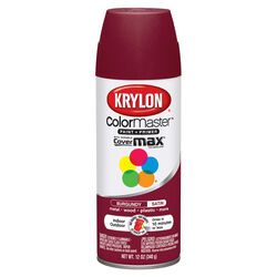 Krylon ColorMaster Satin Burgundy Spray Paint 12 oz