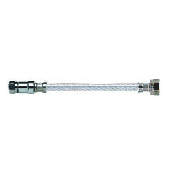 BK Products 3/8 in. Compression T X 1/2 in. D FIP 20 in. Stainless Steel Faucet Supply Line