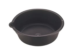 Custom Accessories Shop Craft Plastic 6 qt Round Oil Drain and Recovery Pan