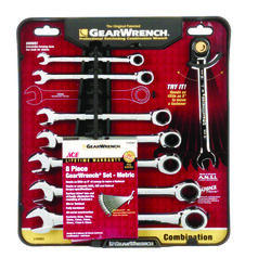 Ace Multiple S Metric Gearwrench Set 9.3 in. L 8 pc