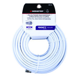 Monster Cable Just Hook It Up 100 ft. Video Coaxial Cable