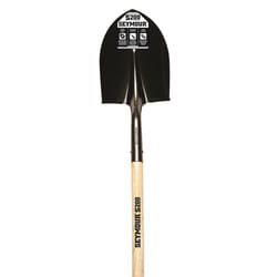 Seymour S200 Steel blade Wood Handle 9 in. W X 56 in. L Round Point Shovel