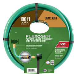 Ace Flexogen 5/8 in. D X 100 ft. L Premium Grade Green Vinyl Hose