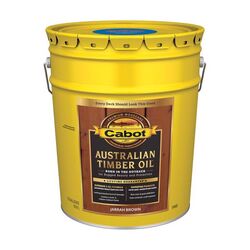 Cabot Transparent Jarrah Brown Oil-Based Alkyd Australian Timber Oil 5 gal