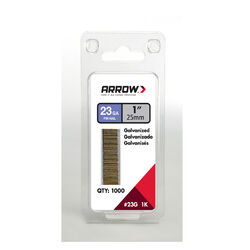 Arrow Fastener 1-1/2 in. 18 Ga. Straight Strip Brad Nails Smooth Shank 1,000 pk