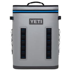 YETI Hopper BackFlip 24 Backpack Cooler Fog Gray 19-30 8-1/2 in. 19-1/8 in. 13-3/4 in.