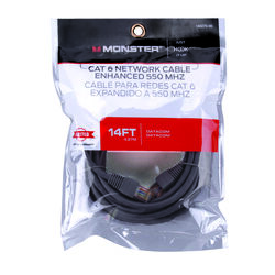 Monster Just Hook It Up 14 ft. L Category 6 Networking Cable