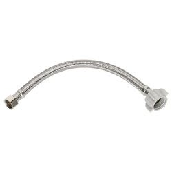 Ace 1/2 in. FIP T X 7/8 in. D Ballcock 20 in. Brass Toilet Supply Line