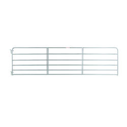 Tarter 50 in. H X 1.75 in. W 16 ft. Galvanized Steel Tube Gate