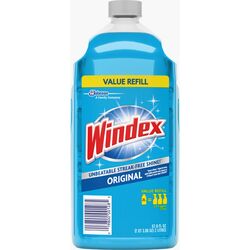 Windex Original No Scent Glass Cleaner Refill 67.6 oz Liquid