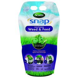 Scotts 32-0-4 Weed & Feed Lawn Fertilizer For Southern Grasses 4000 sq ft 12.5 cu in
