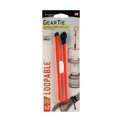 Nite Ize Gear Tie 12 in. L Orange Twist Ties 2 pk