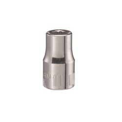 Craftsman 11 mm S X 1/2 in. drive S 12 Point Shallow Socket 1 pc