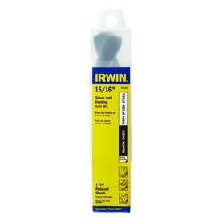 Irwin 15/16 in. S X 6 in. L High Speed Steel Drill Bit 1 pc