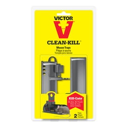 Victor Clean-Kill Covered Animal Trap For Mice 2 pk