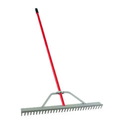 Corona 61 in. L X 30 in. W Aluminum Landscape Rake Aluminum Handle