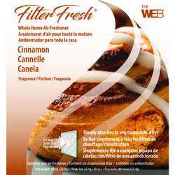 Web Cinnamon Scent Air Freshener 0.8 oz Gel