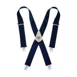 CLC 4 in. L X 2 in. W Nylon Suspenders Blue 1 pair