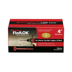 FastenMaster FlatLok No. 14 S X 4 in. L Torx Ttap Epoxy Wood Screws 50 pk