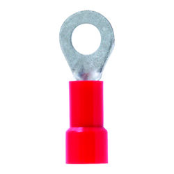 Jandorf 22-18 Ga. Insulated Wire Terminal Ring Red 5 pk