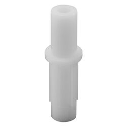 Prime-Line White Plastic Pivot and Guide 1 pk