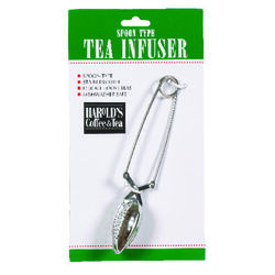 Harold's Kitchen 6-1/4 in. L Silver Stainless Steel Tea Infuser