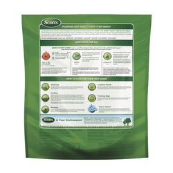 Scotts 24-25-4 Starter Lawn Fertilizer For Multiple Grasses 1000 sq ft 3 cu in