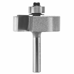 Vermont American 1-1/2 in. D X 1/2 in. R X 2-1/8 in. L Carbide Tipped Rabbeting Router Bit