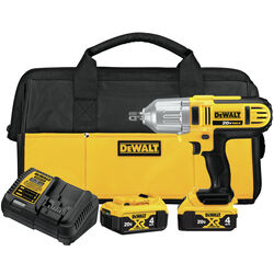 DeWalt 20V MAX 20 V 1/2 in. Cordless Brushed Impact Wrench Kit (Battery & Charger)