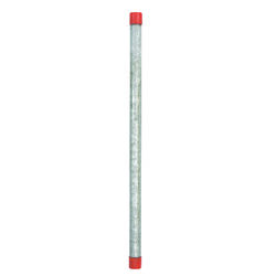 B&K Mueller 1/2 in. D X 18 in. L Galvanized Steel Pre-Cut Pipe