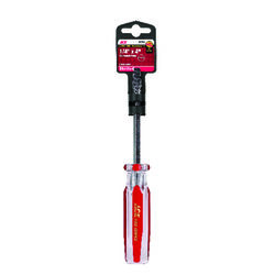 Ace 1/4 in. S X 4 in. L Slotted Screwdriver 1 pc